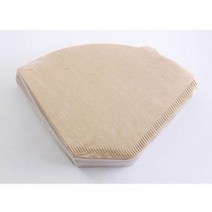 핸드드립 커피 거름 종이 여과지 필터 원두 가루 망 일회용 1-2인용 100P