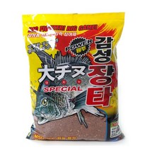 낚시여행 감성장타 대지누 스페셜 감성돔 집어제 압맥 밑밥 2kg, 1개