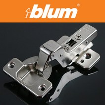[BLUM] 블룸 인서트 타입 107도 스크류고정 스프링힌지 (블루모션 용) / 날개형블루모션과 같이 사용가능, 18T - 868.0067, 1개
