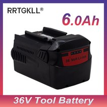 힐티배터리 호환 배터리 HL 36VB 9000mAh B36 TE6A TE6-A36 TE 6-ALi WSC725-A36 Hilti, 한개옵션0