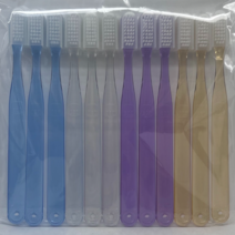 국산 치과전용 치과용칫솔 미세모 임산부 하이클린 부드러운 칫솔 12개입, 2)이중슬립모(부드러운모+단단한모)12개