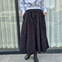 리즈와이 골덴 밴딩 와이드팬츠 코듀로이 플레어 치마바지 통바지 큐롯팬츠