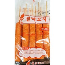 냉동 쌀떡꼬치 2.7kg 에어프라이어 가래떡튀김 꼬지, 1개