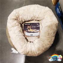강아지집 COSTCO 구매함 KIRKLAND 코클랜드 양면 뒤집다 형 애완동물용집 깔다 방석 겨울 가을 1632795107, 원형