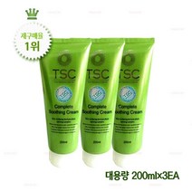 [안심그린1등급] TSC 컴플리트 수딩크림 200ml 3개+사은품(아기 임산부 온가족 건성 악건성 피부 진정 수분 공급 보습 영양 크림)