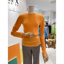 GGPX 옆 셔링 라운드 긴팔티셔츠(GNT2TS620F) GNT2TS620F297491
