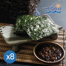 청정 완도 특산물 무조미 구운 곱창김 25매 x 8봉 LAG258