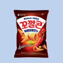 롯데 꼬깔콘 매콤달콤한맛 67g 12개 1박스
