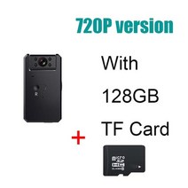 영상스위처 라이브방송장비 영상스위쳐 블랙매직디자인 편집기 캡처보드 HDMI 비디오캡처보드jozuze 4k mini camera wifi smart 무선 캠코더 ip hd cam, 720p-128GB TF