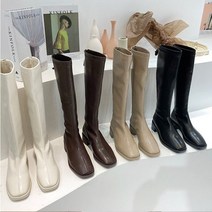 쏭스마켓 발편한 경량 슬림 롱부츠 코디 2463