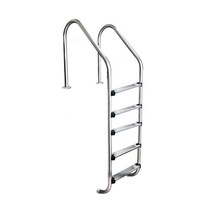 수영장 사다리 발판 조립식 풀장 미끄럼방지 안전바 시공 난간 요트 펜션 계단 SUS304, SL-515  1.2MM 두께