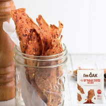 아임닭 닭가슴살 크런칩 레드페퍼 25g 1/10/20/30/50팩, 10개