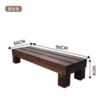 평상마루 야외 평상만들기 옥상 캠핑장 실외 정원, 1㎡, 베란다발90*30*50CM탄색