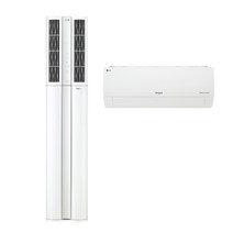 LG전자 휘센 인버터 투인원 멀티에어컨 2in1 FQ18VDDHA2 실외기포함, FQ18VCDWA2