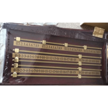 벽장착 당구점수 보드 판 키퍼 셔플 탁상 원목 점수판, 나무 고무트랙 점수판