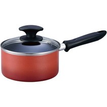 일본직발송 4. 알큐브 한쪽 냄비 16cm [IH 대응] 경량 유리 뚜껑 부착 IH 마이티 불소 수지 가공 B06WWMV, 편수냄비16cm_One Color, One Color, 편수냄비16cm