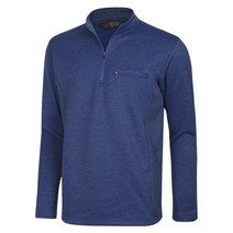 [파파브로] 남성 따뜻하고 편안한 기모 가을겨울 등산복 상의 IU-MOK-417-3-블루