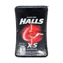 Halls 홀스 XS 5종 슈가프리 캔디 민트 레몬 라임 블루베리 수박맛 15g, 수박