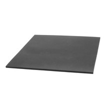 고무판 산업용 깔판 절연 패드 1 pc 검은 색 사각형 고무 시트 내 화학성 고온 고무, 200x200x3mm