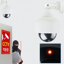 소보로샵 정확도 CCTV 모형 고급 도난방지 외부형 감시카메라 안전방범, 색상랜덤-외부형cctv-F타입-건전지미포함
