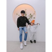 (기모)뉴LA세트 키즈트레이닝복 맨투맨 주니어 상하복 아빠 딸 커플룩