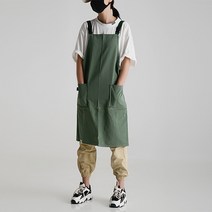 리씨상점 캔버스 방수 작업복 앞치마, D