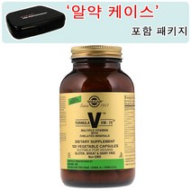 솔가 [알약 케이스 포함] VM 75 120정 (베지캡슐) Solgar Formula 120 Vegetable Capsules, 1개