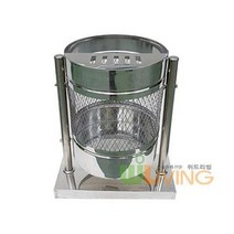 리빙 원형행거망 스텐휴지통(망형/600x950/205L), 쿠팡 블루스카이캐슬 본상품선택, 상세페이지 참조