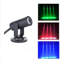 싸이키조명 나이트 노래방 클럽 파티 조명 rgb 1w led 무대 스포트라이트 경량 휴대용 램프 360도 소프트 댄스 플로어 스포트라이트 디스코 dj bar ktv, 화려한