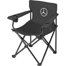메르세데스-벤츠 컬렉션 브루너 접이식 의자 블랙 캠핑의자 차박용품