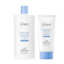 메이크프렘 선케어세트 선플루이드+선스틱 or 선크림 뽀송한 끈적임없는 몸에바르는 올리브영남자 올리브영선크림추천 올리브영톤업선크림 유분기없는 선크림지속시간 눈시림없는 무기자차, 선플루이드+선크림