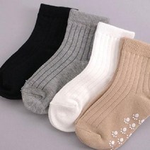 (도매-fw)유아동양말g기본골지5족(도매는5족), 그레이ㅡ5호