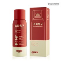 세이프티랩 스프레이형 강화액 차량용 가정용 소화기, 415g, 4개
