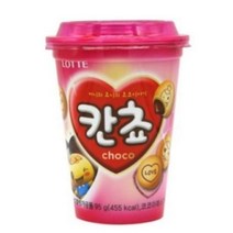 칠성 사무실간식 탕비실간식 롯데 칸쵸컵 과자세트 간식추천 88G 5개, 25세트