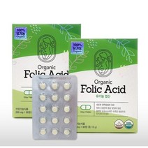 뉴트리랩스 오가닉 유기농 엽산 임산부엽산 친환경엽산 200mg X 90정