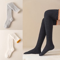 2+1 극세사 롱 수면양말 니하이