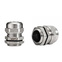 견고한 방수 케이블 글 랜드 커넥터 IP68 304 스테인레스 스틸 호환 Inox PG7 3-6.5mm PG9 PG11 PG13.5 PG1, PG48-44