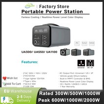 태양광발전기 캠핑용 태양열 발전소 300W 500W 1000W 110V 220V Lifep, [01]