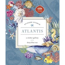 Sticker Studio: Atlantis:: A Sticker Gallery of the Deep Blue Sea, Castle Point Books, English, 9781250279354