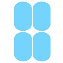 썬팅반사필름 빗물 방지 4pcs 95x135mm 자동차 사이드 백미러 방수 썬팅필름, 01