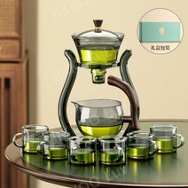 티팟세트 유리다기세트 명절 어버이날 집들이 선물 아기보리차주전자, 손잡이잔 다기 선물 세트