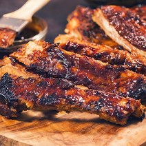 숨바고기 돼지고기 스페어립 원육 3kg 대용량 캠핑고기