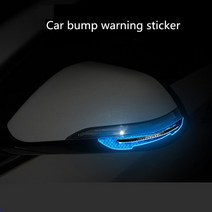 링컨 콘티넨탈 네비게이터 MKZ MKC MKX 용 자동차 백미러 반사 스티커, 03 파란