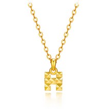 커플레인 [커플레인] 24K 이니셜 순금 목걸이 3.75g