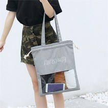 라일리 라일리 Rly PVC 에코백 데일리 숄더백 캐주얼 남자 여자 보조백 (9509388)