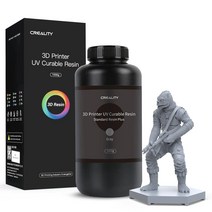 Creality 3D 프린터 표준 수지 LCD 투명 500g, Grey, 1kg