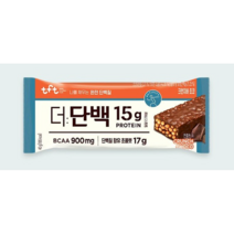 빙그레 tft 더단백 프로틴 크런치바 초코 40g x2, 1
