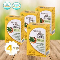 혈당에 좋은 당애 4개월분 당료 건강식품 당애프리미엄 당뇨보조제
