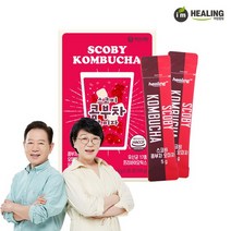 아임힐링 스코비 콤부차 오미자 20스틱, 없음