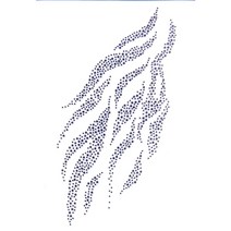 핫픽스 모티브 의류리폼 옷리폼 스톤 큐빅 - ﻿﻿﻿분수제브라2, 1개